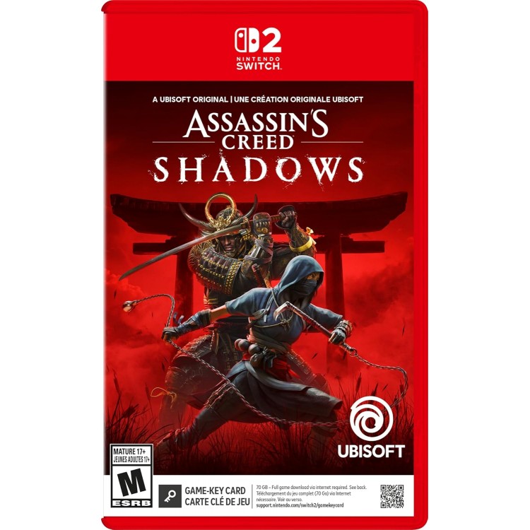 خرید کارت دانلود بازی Assassin's Creed Shadows برای نینتندو سوییچ 2